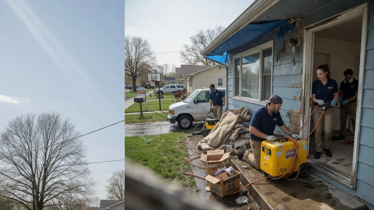 Basement Flood Cleanup in Goshen, UT near me